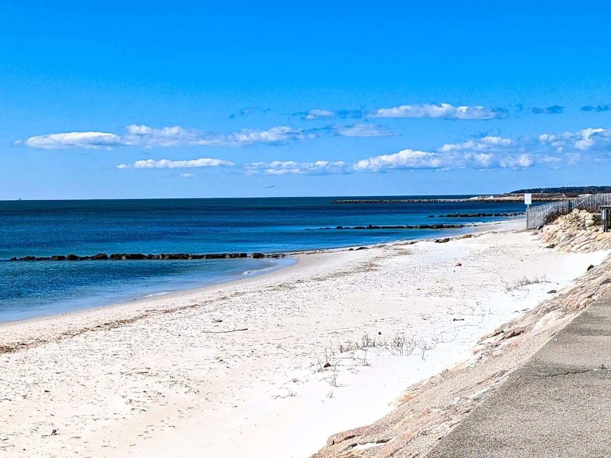 Seaview Beach beach in Yarmouth, Massachusetts