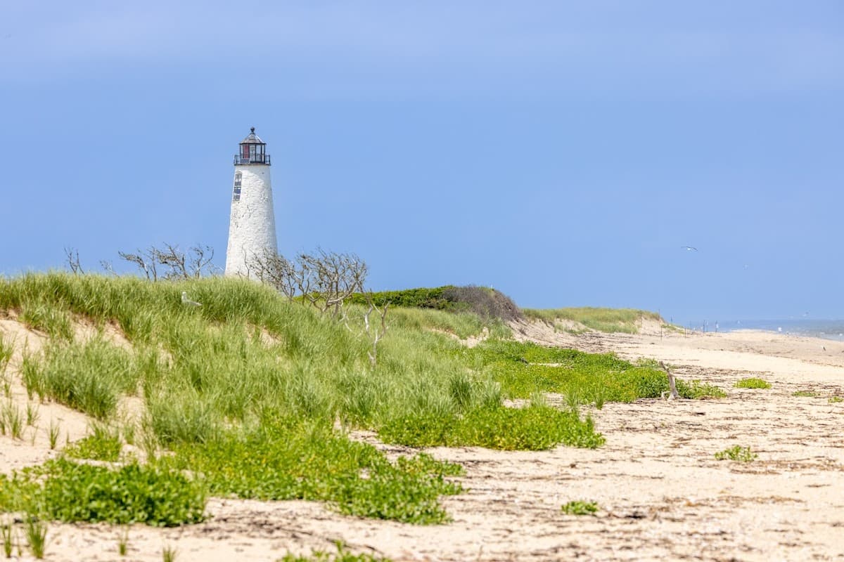 Great Point Beach beach in Nantucket, Massachusetts
