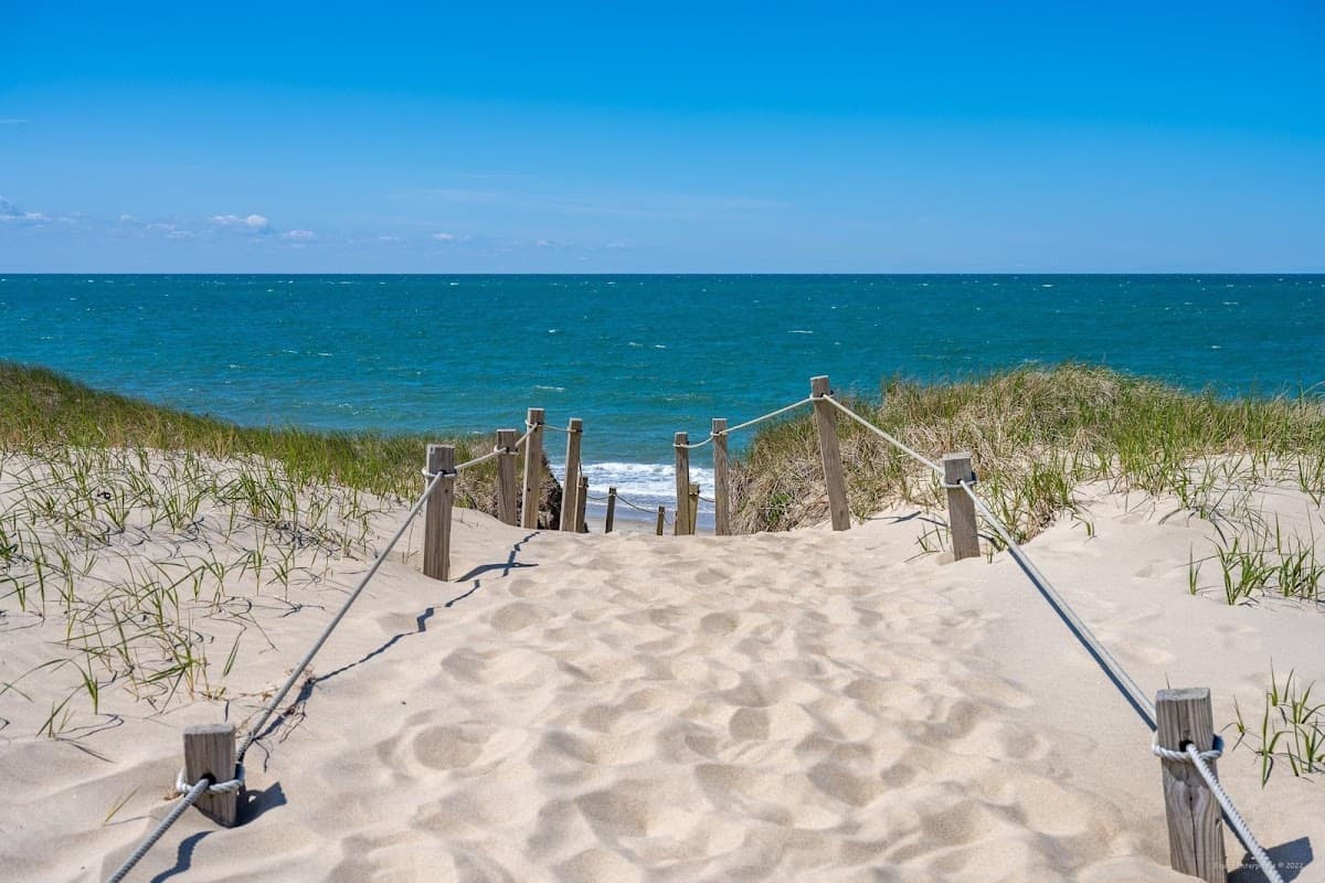 Dionis Beach beach in Nantucket, Massachusetts