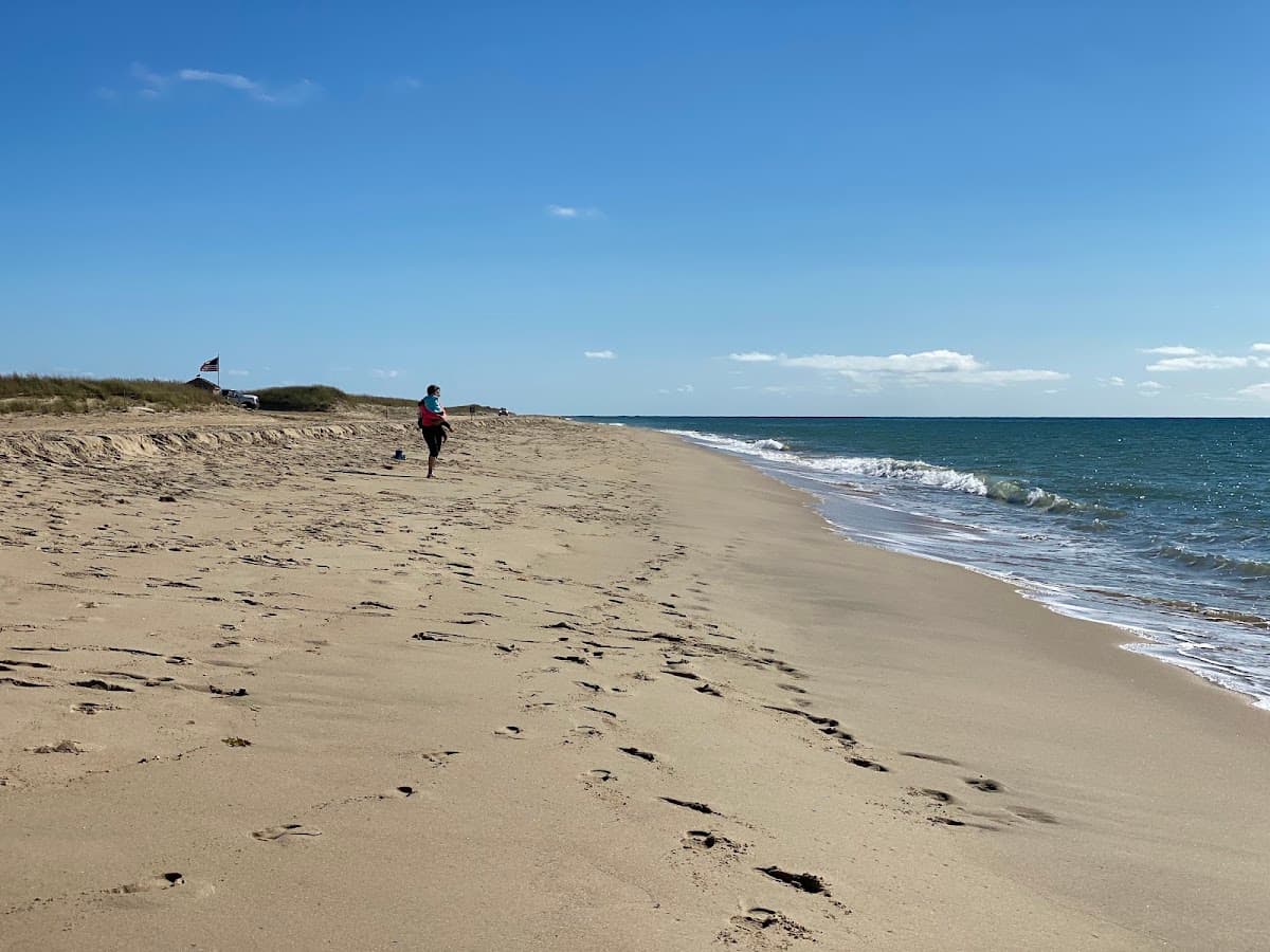 Katama Beach/ South Beach beach in Martha's Vineyard, Massachusetts