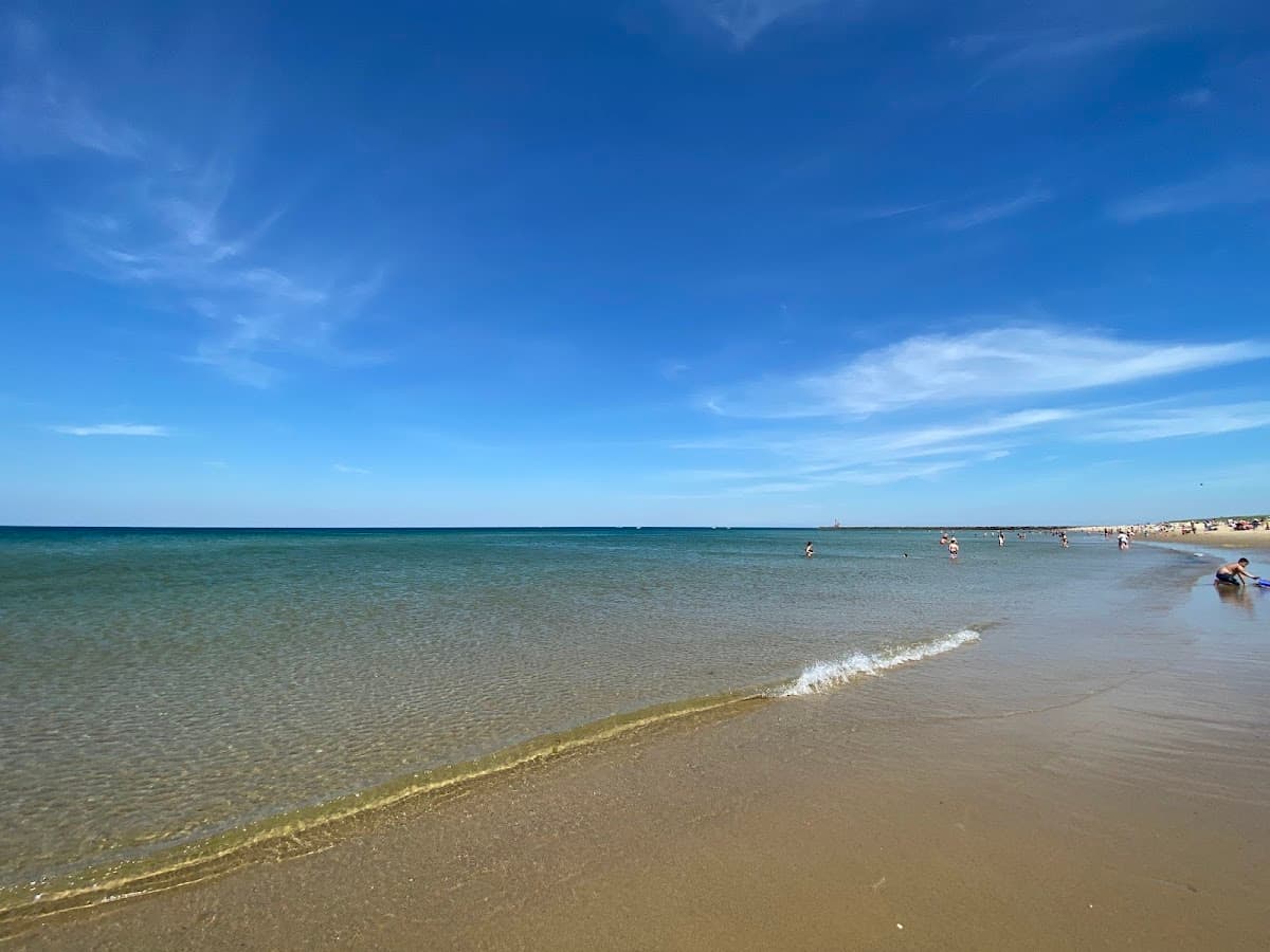 Scusset Beach beach in Sandwich, Massachusetts