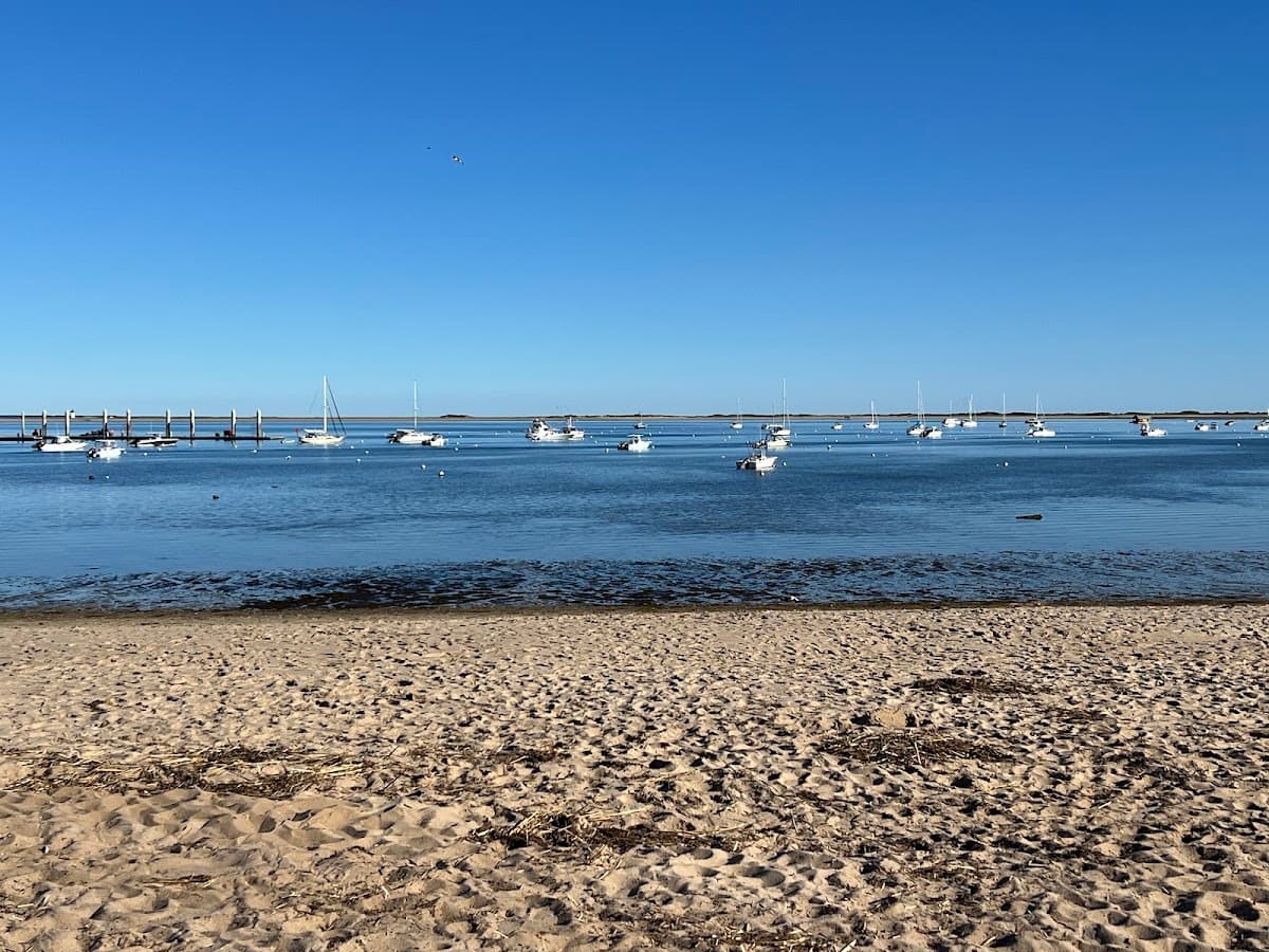 Ptown Harbor beach in Provincetown, Massachusetts